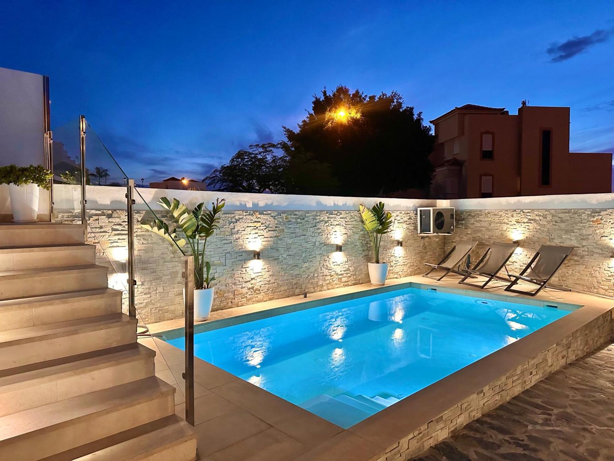 Luxury House Atlantico Private Heated Pool Lejlighed Costa Adeje  Eksteriør billede